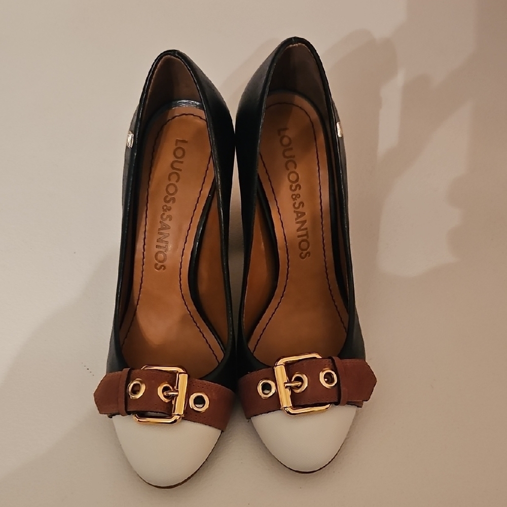 Black and Brown Heels